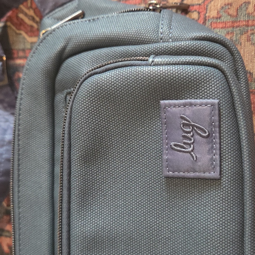 Lug Hitch Matte Luxe Belt Bag In Blue - Picture 2 of 12